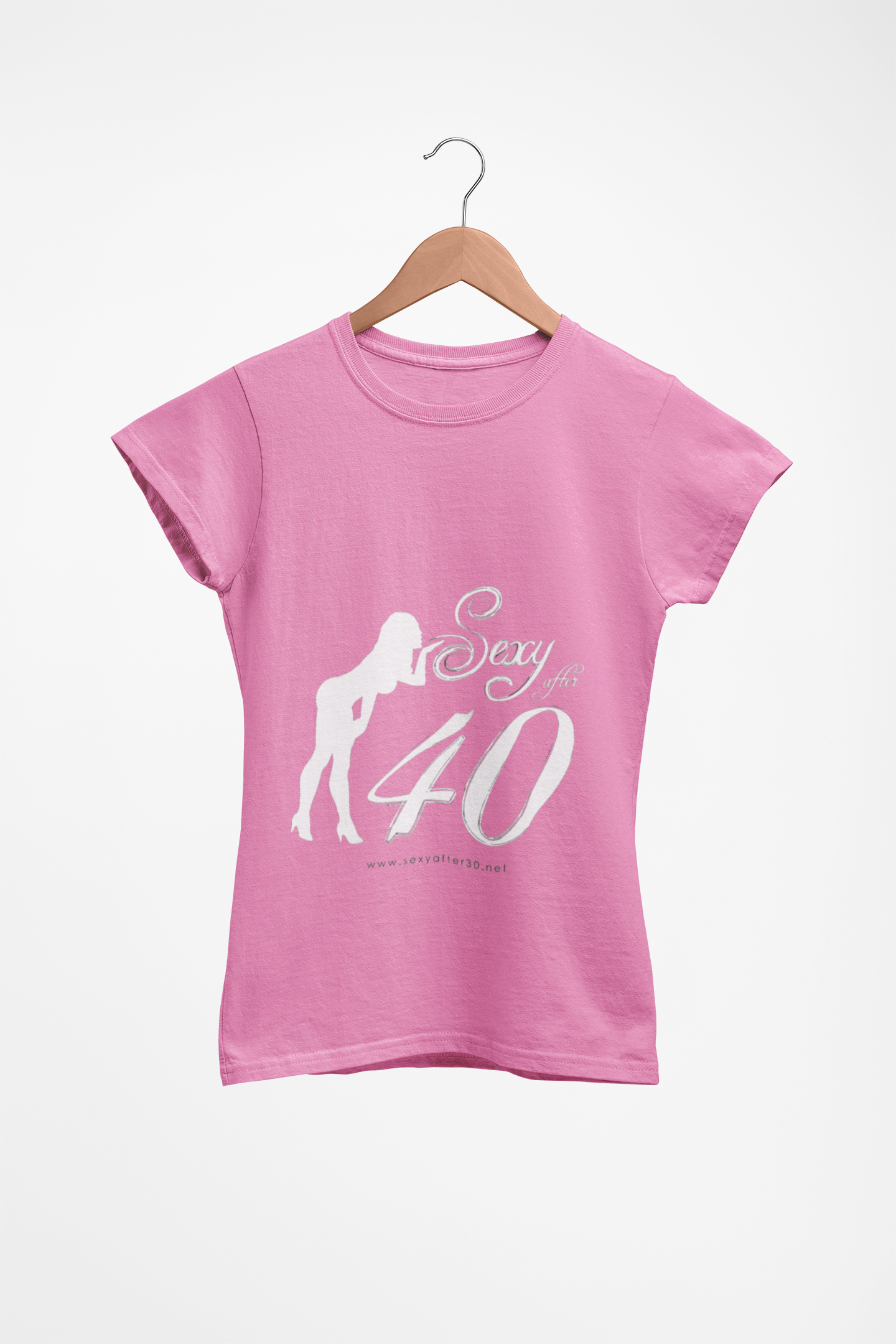 Sexy After 40 Women's Softstyle Tee - Celebrate Confidence and Style