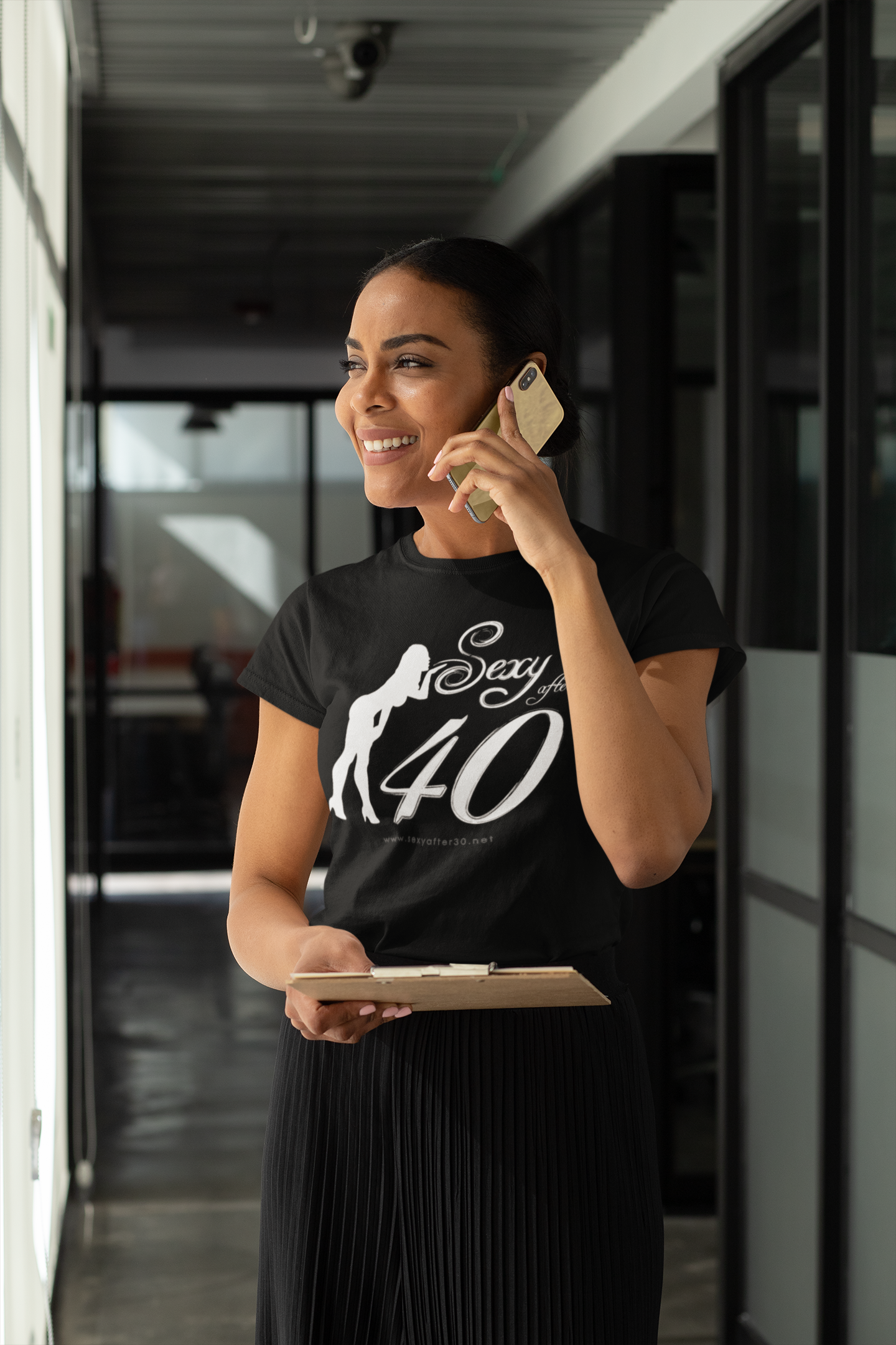 Sexy After 40 Women's Softstyle Tee - Celebrate Confidence and Style