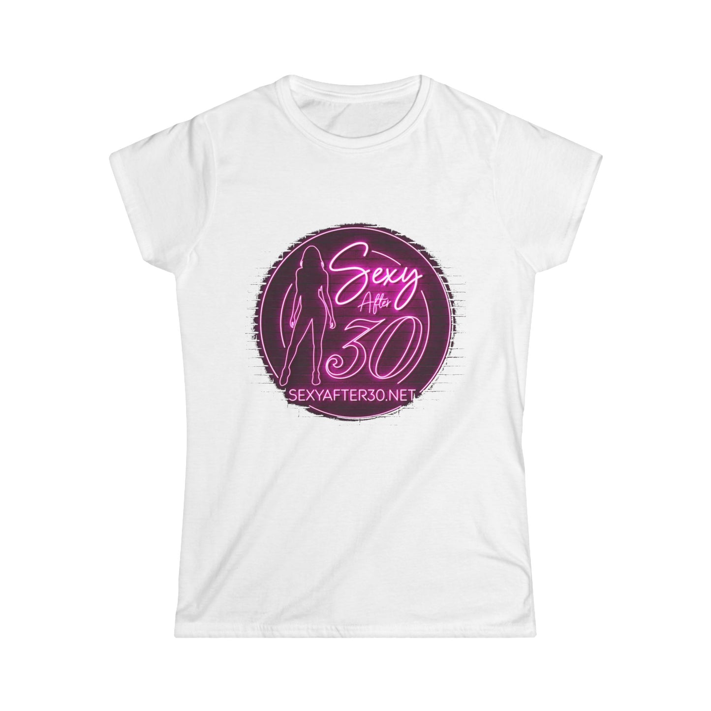 Sexy After 30 Women's Softstyle Tee - Bold Graphic Tee for Confident Women