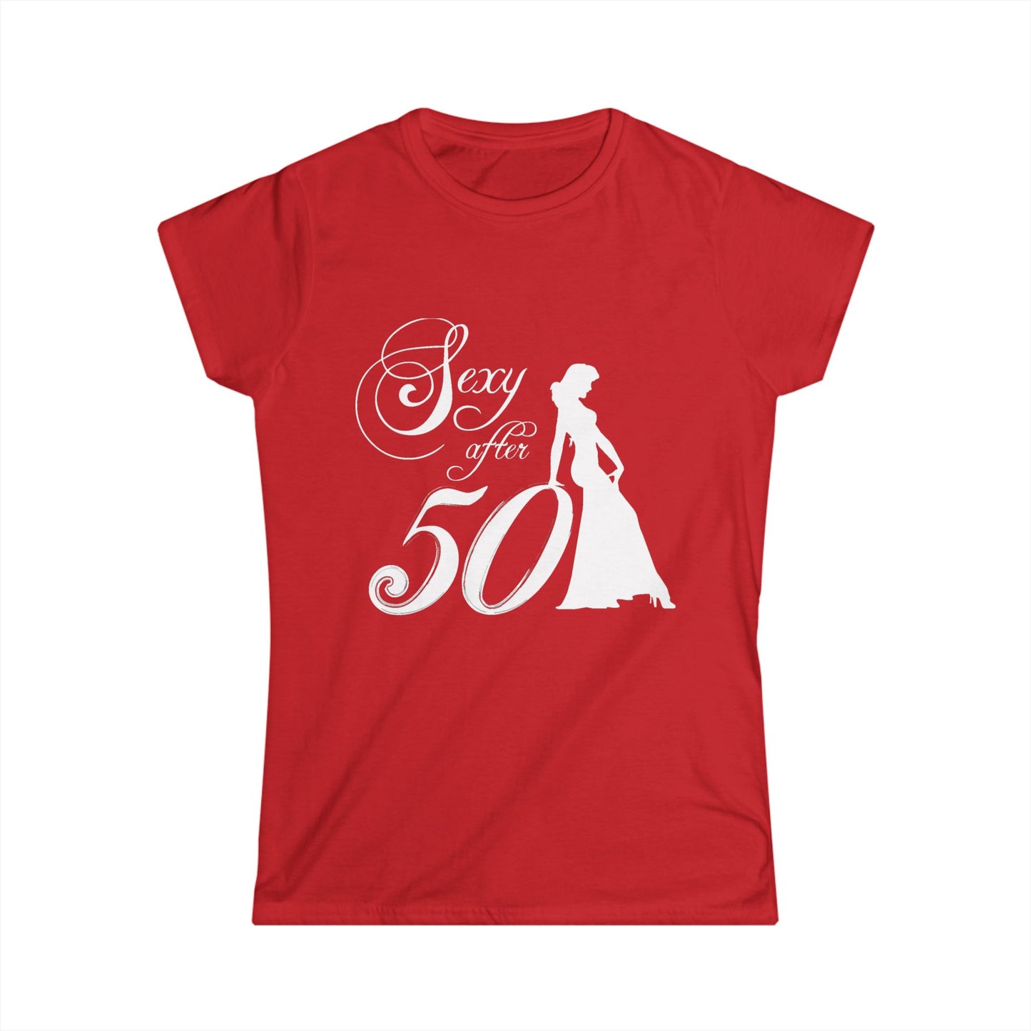 Sexy After 50 Women's Softstyle Tee