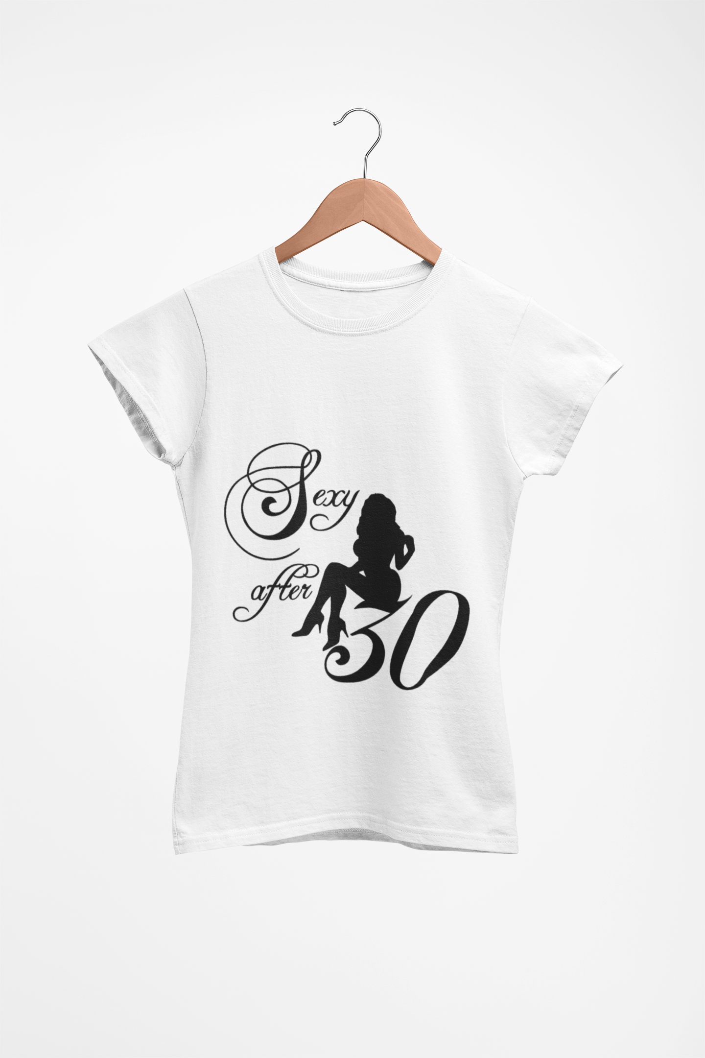 Sexy After 30 Women's Softstyle Tee - Stylish & Empowering Graphic Tee for Celebrating Milestones