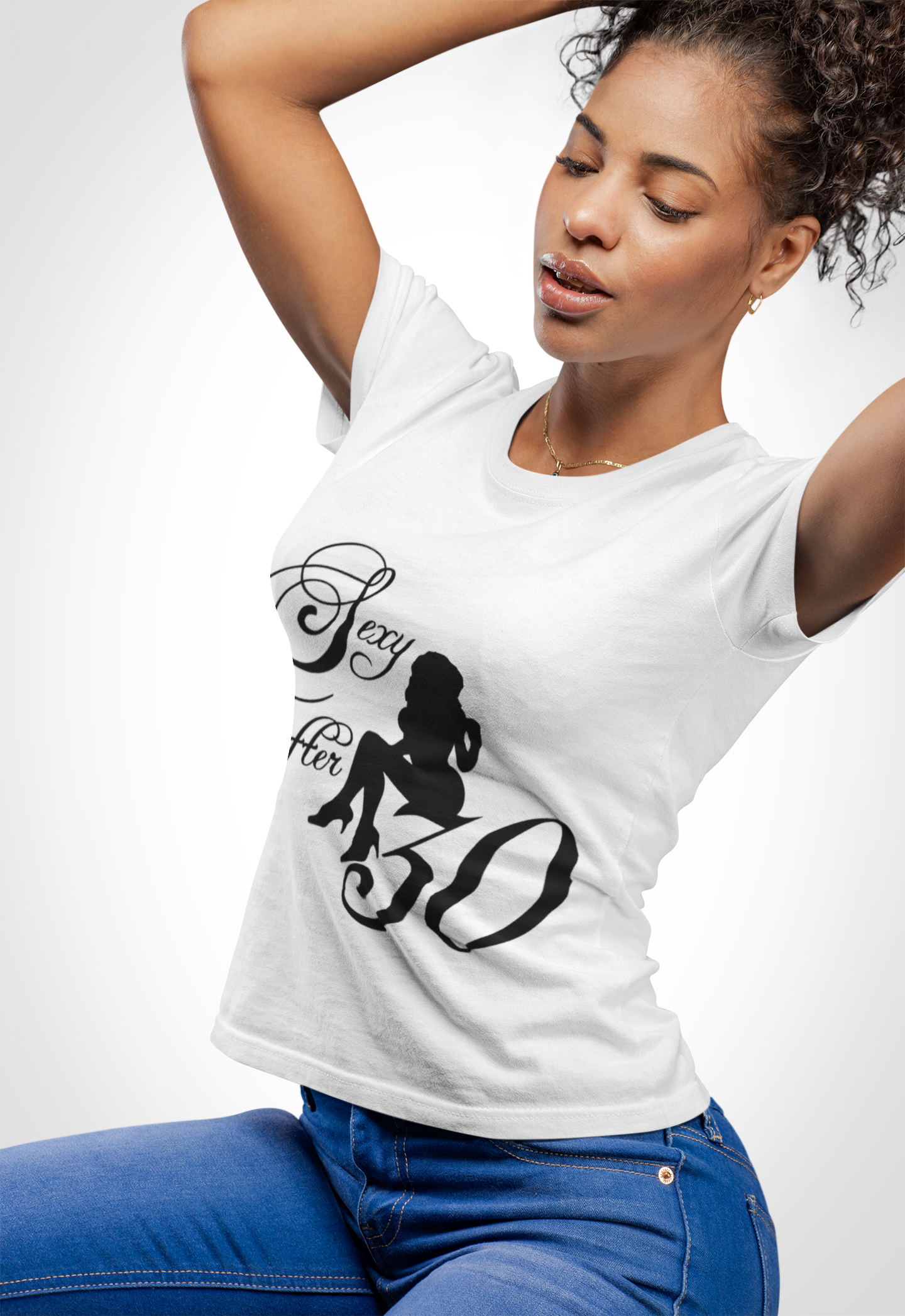 Sexy After 30 Women's Softstyle Tee - Stylish & Empowering Graphic Tee for Celebrating Milestones