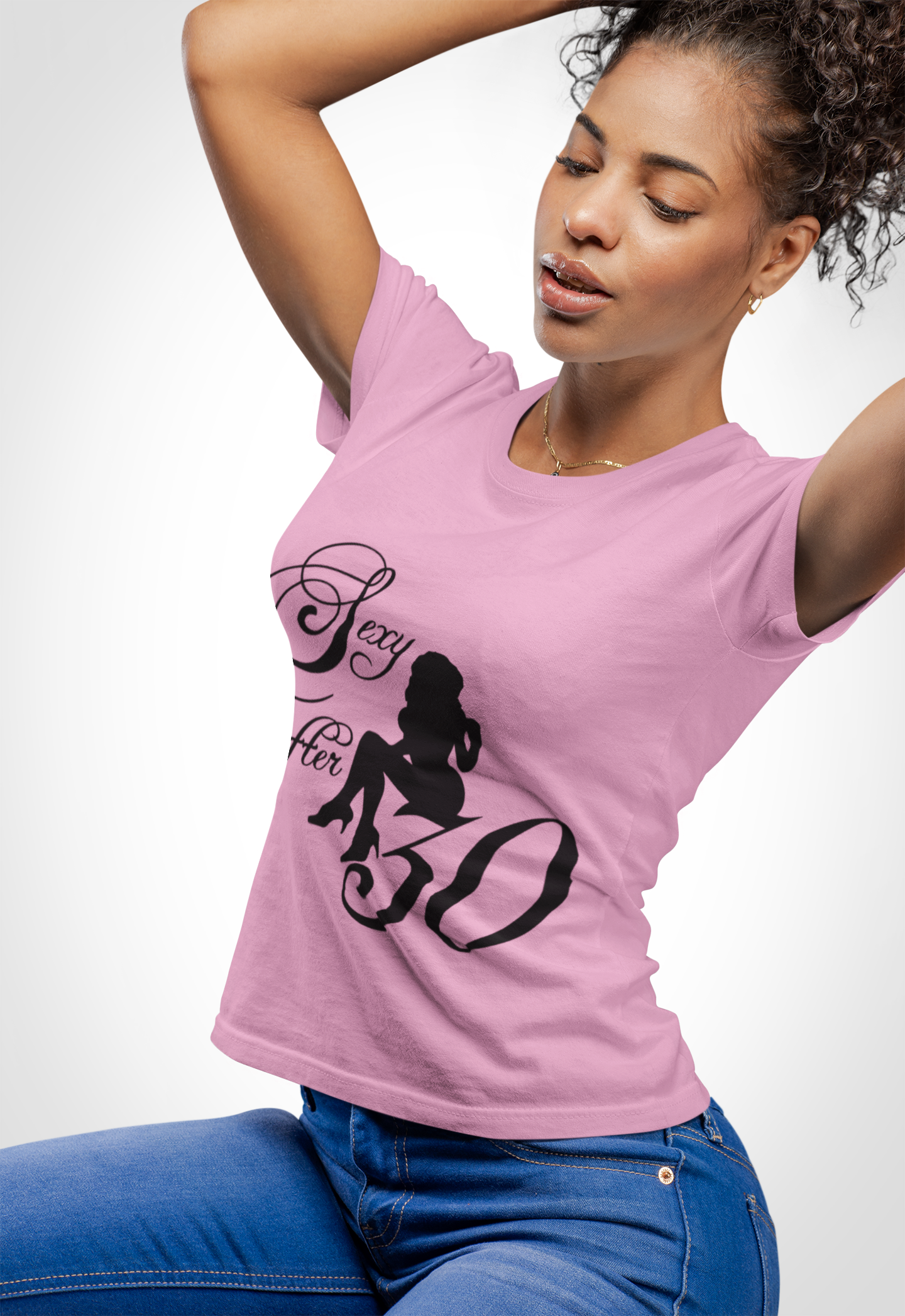 Sexy After 30 Women's Softstyle Tee - Stylish & Empowering Graphic Tee for Celebrating Milestones
