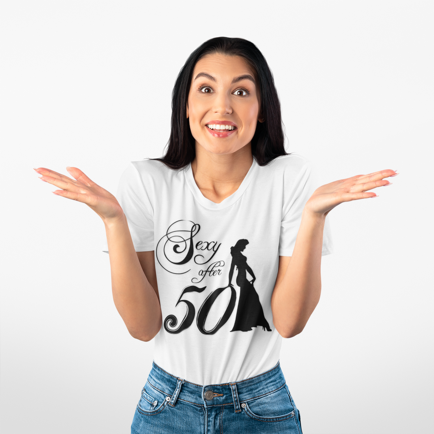 Sexy After 50 Women's Softstyle Tee - Fun and Empowering Casual Wear