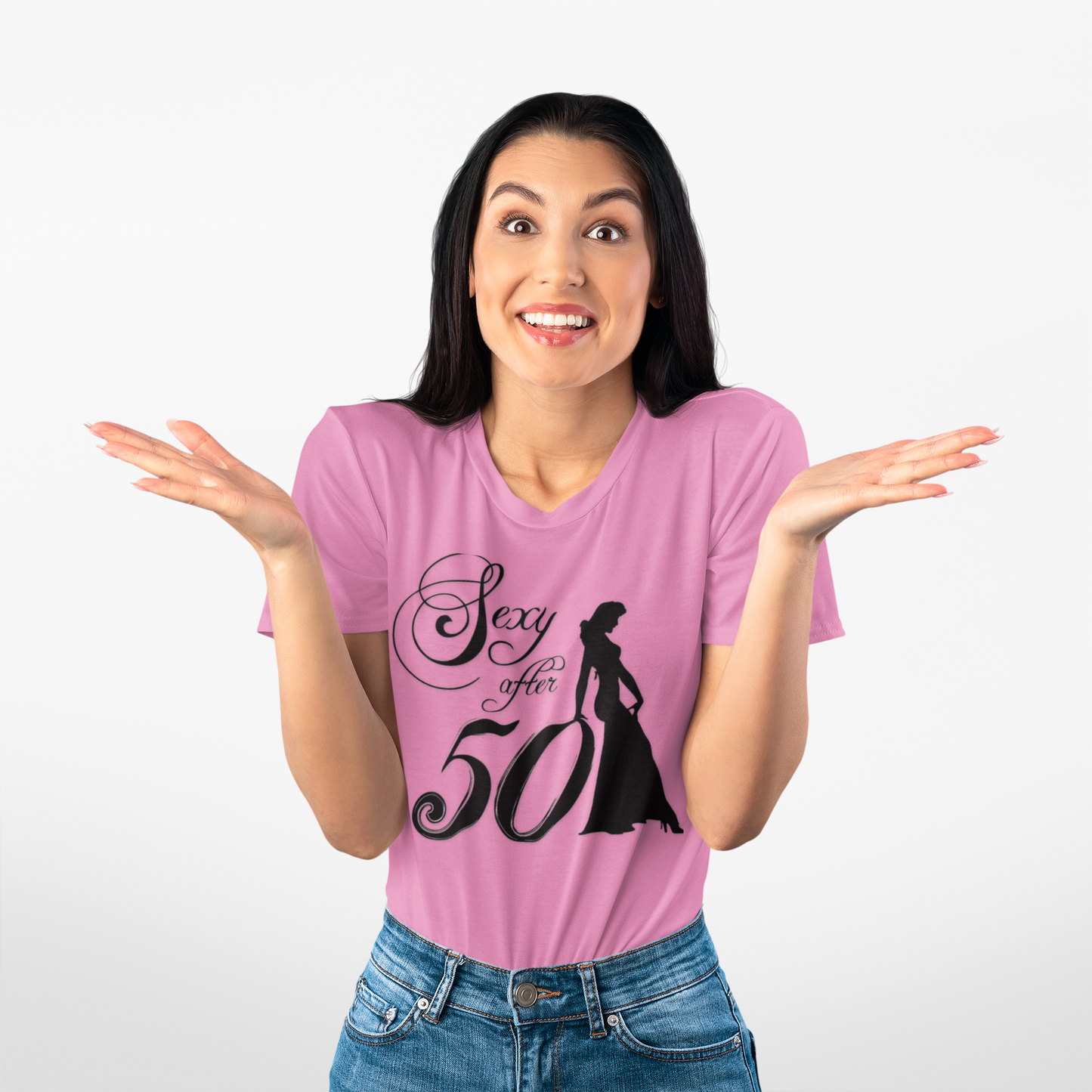 Sexy After 50 Women's Softstyle Tee - Fun and Empowering Casual Wear
