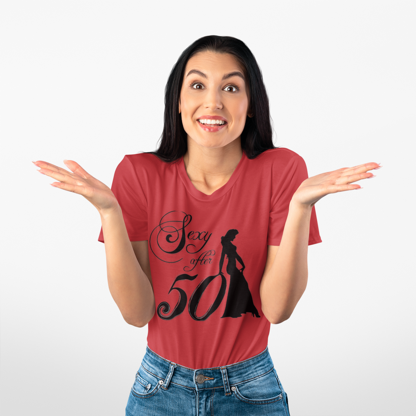 Sexy After 50 Women's Softstyle Tee - Fun and Empowering Casual Wear