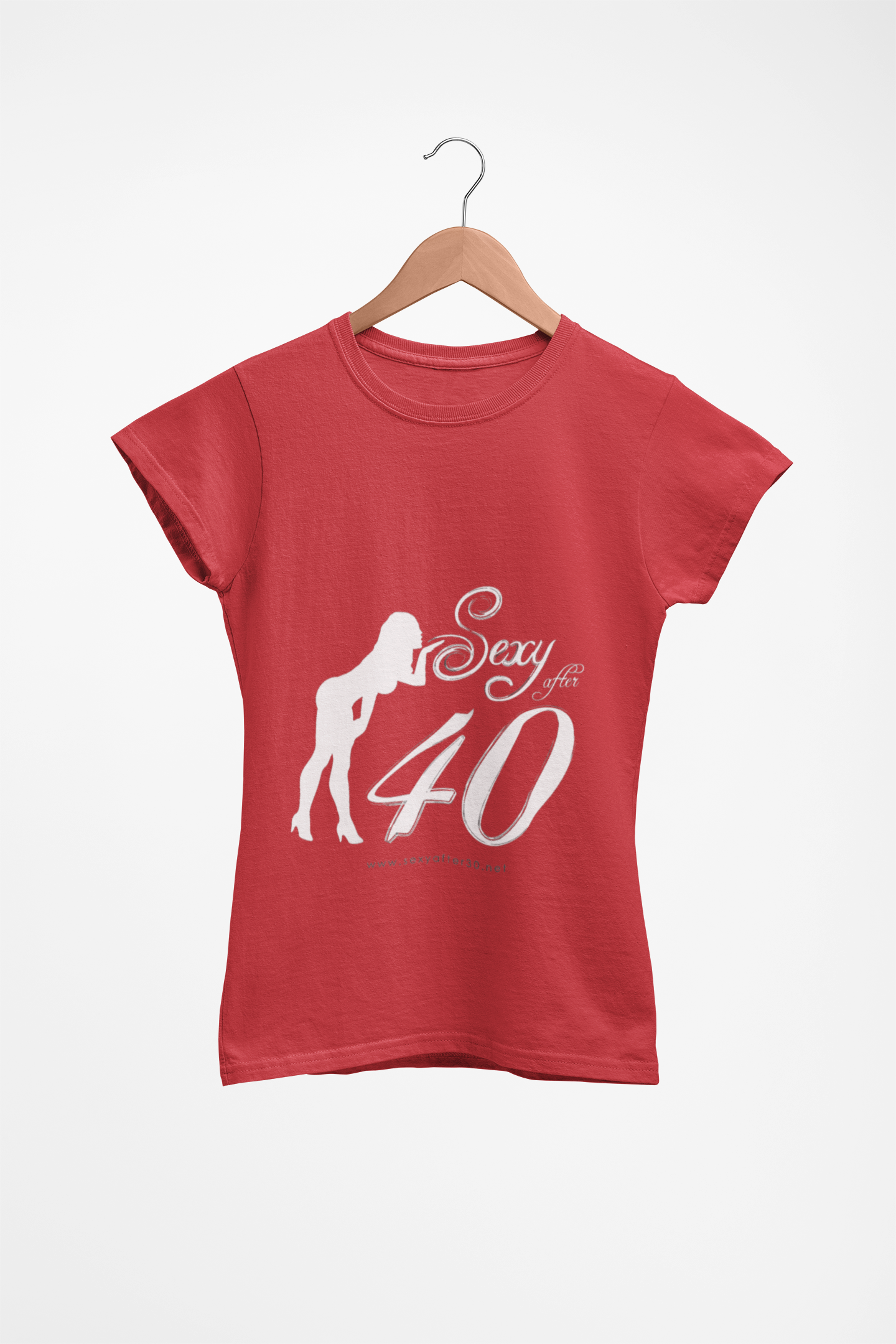 Sexy After 40 Women's Softstyle Tee - Celebrate Confidence and Style