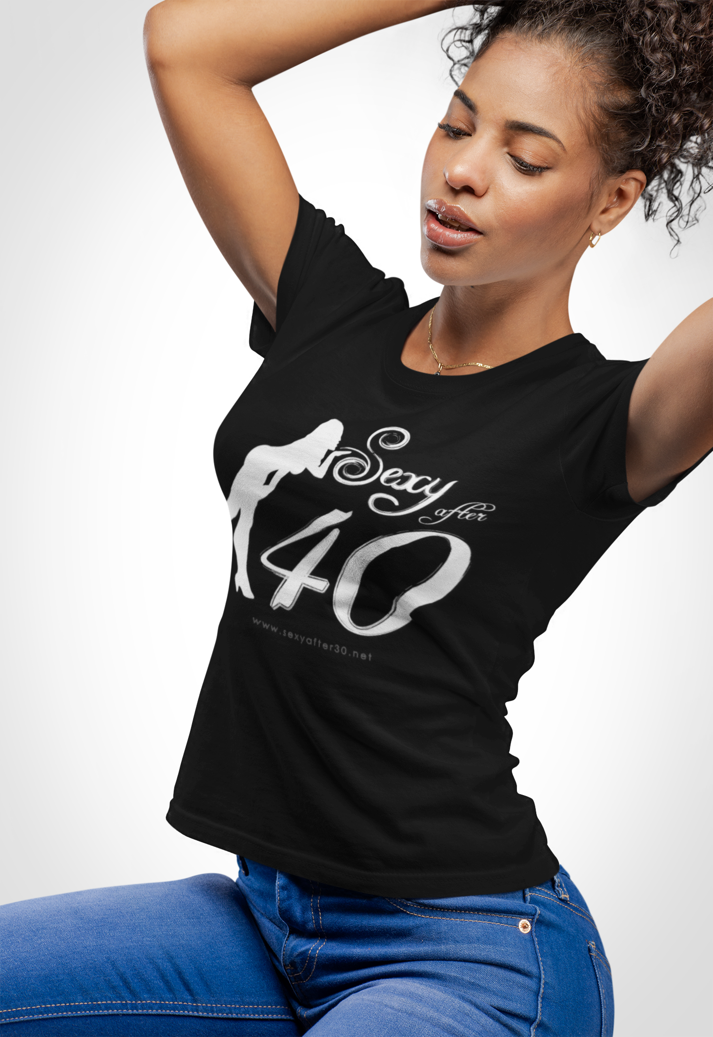 Sexy After 40 Women's Softstyle Tee - Celebrate Confidence and Style