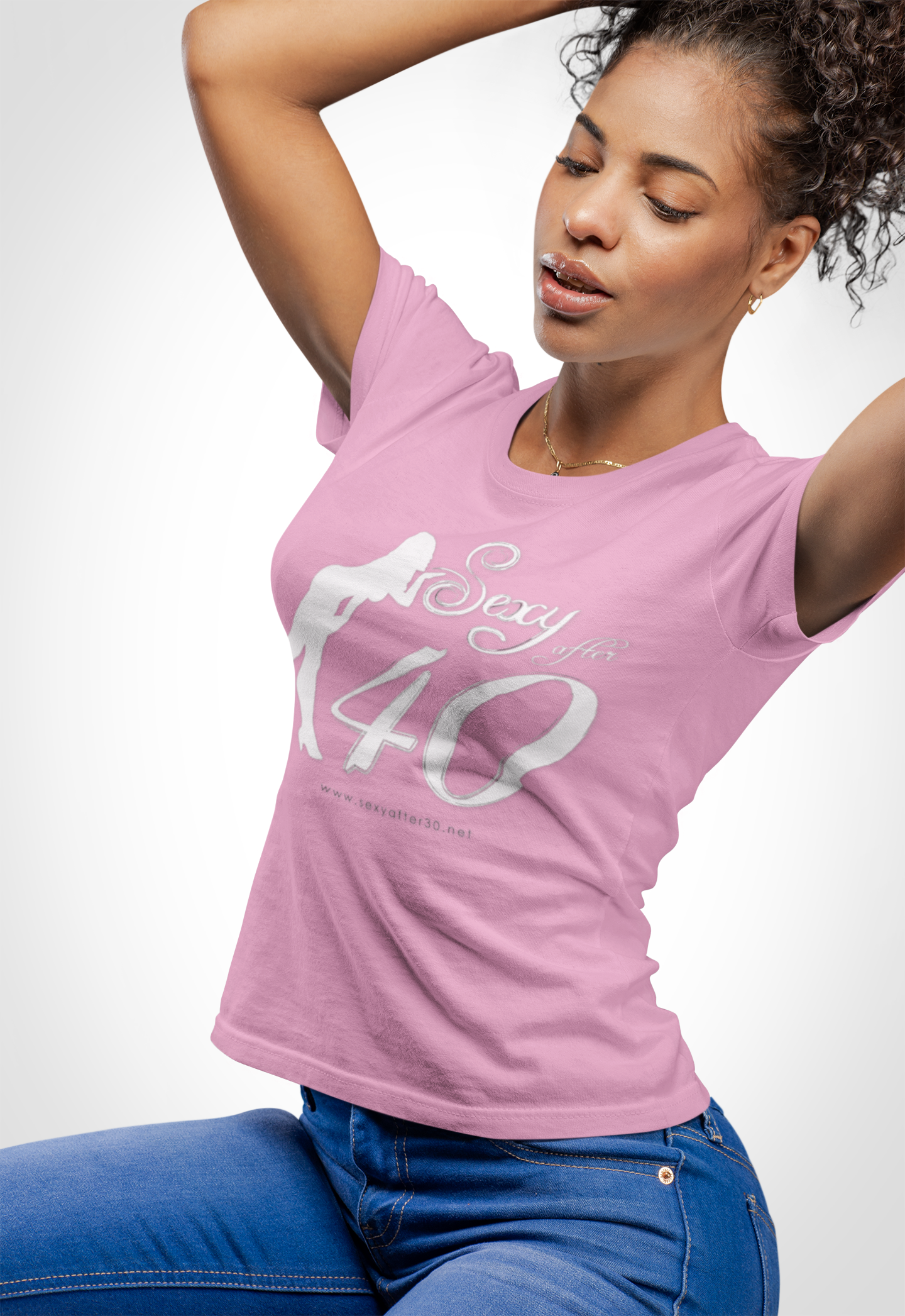Sexy After 40 Women's Softstyle Tee - Celebrate Confidence and Style